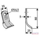 Szárzúzó Y-kés 35x 8x 80xDN-14,5