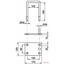 Kengyel 102x180 DN18