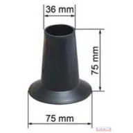 Vetőgép magvezető cső tölcsér