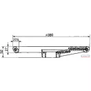 Kormánykerék DN-380 reteszes