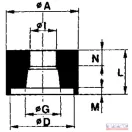Kormánykerék DN-380 bordás