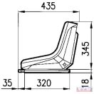 Cobo Baltic GT50 ülés csúszósínnel