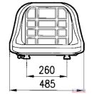 Cobo Baltic GT50 ülés csúszósínnel
