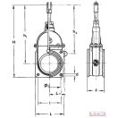 Ék-tolózár 5'' Zanolo Piero (MZ)
