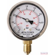 Manométer (-1/+3 bar)  1/4" DN-60