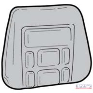 Ülés háttámla szövet Cobo