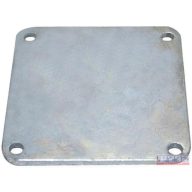 Ék-tolózár közbetét 6'' lezáró lemez