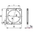 Ék-tolózár közbetét 8''