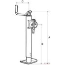 Támasztóláb  57x375, teherbírás: 1300 kg