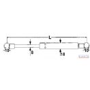 Ablakteleszkóp 740mm 150Nm