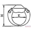 Rönkfogó kar hidraulikus  500kg, 1000mm