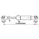 Ablakteleszkóp 540mm 800Nm