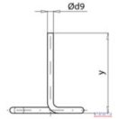 Fandy csukló (M14x1,5) rögzítő rugó