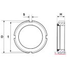 Csapágyanya KM-13 (M65x2) önzárós