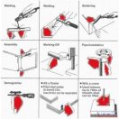 Mágneses pozicionáló 45°-90°-135°, max:23kg