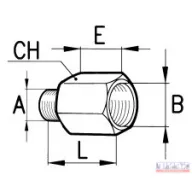 Közcsavar 1/2" - 3/4" KB