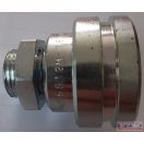 Gyorscsatlakozó M18x1,5 dugó-tartó szerelőfalas