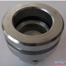 Gyorscsatlakozó M18x1,5 dugó-tartó szerelőfalas