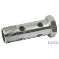 Áteresztő csavar M18x1,5 dupla