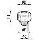 Olajtartály sapka 1.1/4" szűrővel