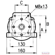Elektromágneses tengelykapcsoló 12V, 14Nm
