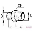 Közcsavar  3/8" - 5/8"