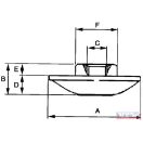 Olajtartály szívószűrő 3/8" DN-63x20