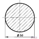 Munkahenger szár 50mm