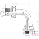 Könyök 3/4" KB ívelt