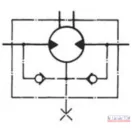 Hidromotor 315cm³, DN-32, oldalsó csatlakozással