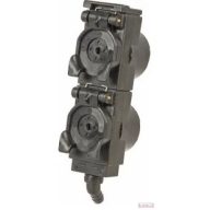 Gyorscsatlakozó porvédő dupla 45° La:55mm