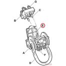 Multi gyorscsatlakozó műanyag fedél