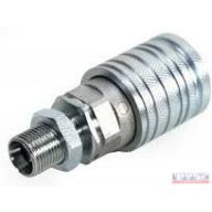 Gyorscsatlakozó M18x1,5 hüvely szerelőfalas