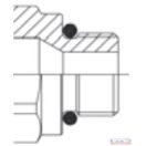 Gyorscsatlakozó M18x1,5 hüvely hosszított