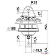 Rotátor  900 Nm