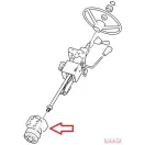 Szervókormány orbit hidromotor  80cm³/ford (OSPC80OR)