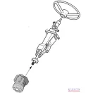 Szervókormány orbit hidromotor 160cm³/ford (STI-Z-OR160M150)