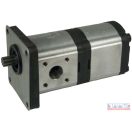 Hidraulika iker-szivattyú  24+14 cm³, balra forog