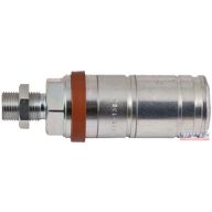 Gyorscsatlakozó M26x1,5 hüvely szerelőfalas, hosszított