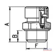 Hidraulika légtelenítő csavar M10x1 szelepes