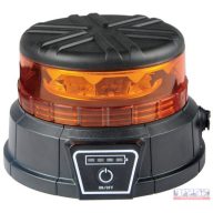 Villogó sárga mágnestalpas, vezeték nélküli