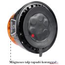 Villogó sárga mágnestalpas, vezeték nélküli