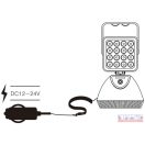 Szerelőlámpa 48W, 16db Led, 2800Lm, mágneses