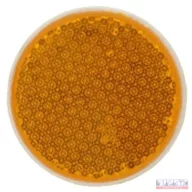 Prizma sárga kerek DN-60 öntapadós