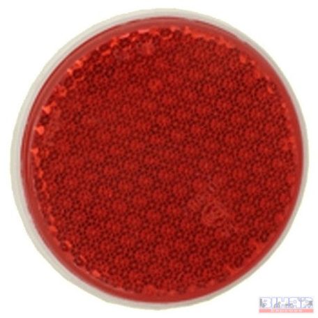 Prizma piros kerek DN-60 öntapadós
