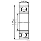 E 20 (20x47x12) csapágy
