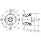 Tárcsacsapágy tartó 4x 98
