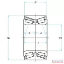 FC 12025 (25x52x37) SNR csapágy