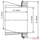 Szorítóhüvely H 215 (M75x2)