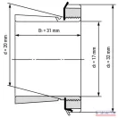 Szorítóhüvely H 2304 (M20x1)